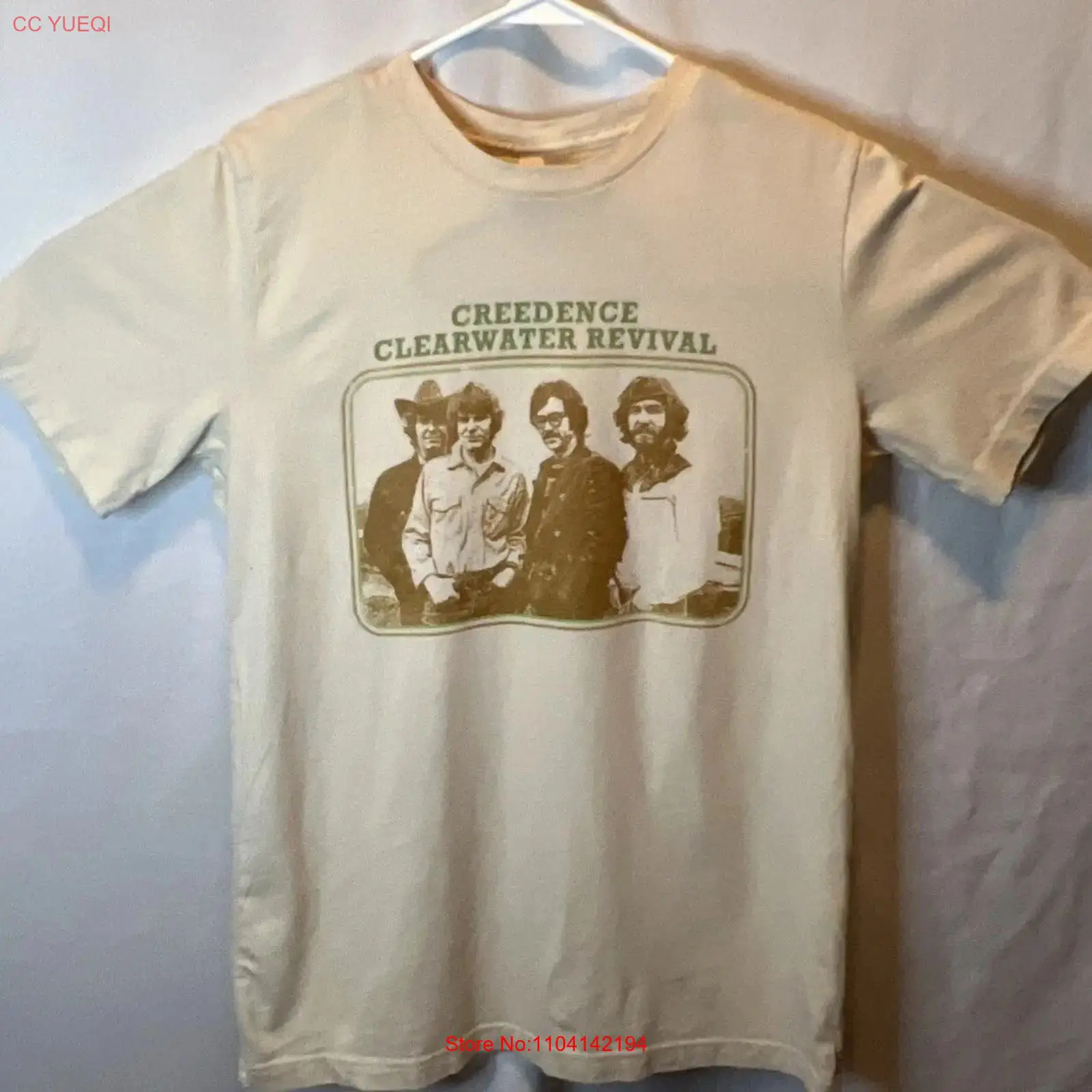 Vintage Fashion Revival - Camiseta Clearwater Creedence Revival Reprint com