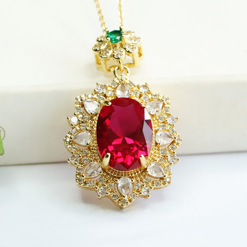 Vintage Fashion Center - Colar Feminino Vintage com Pingente de