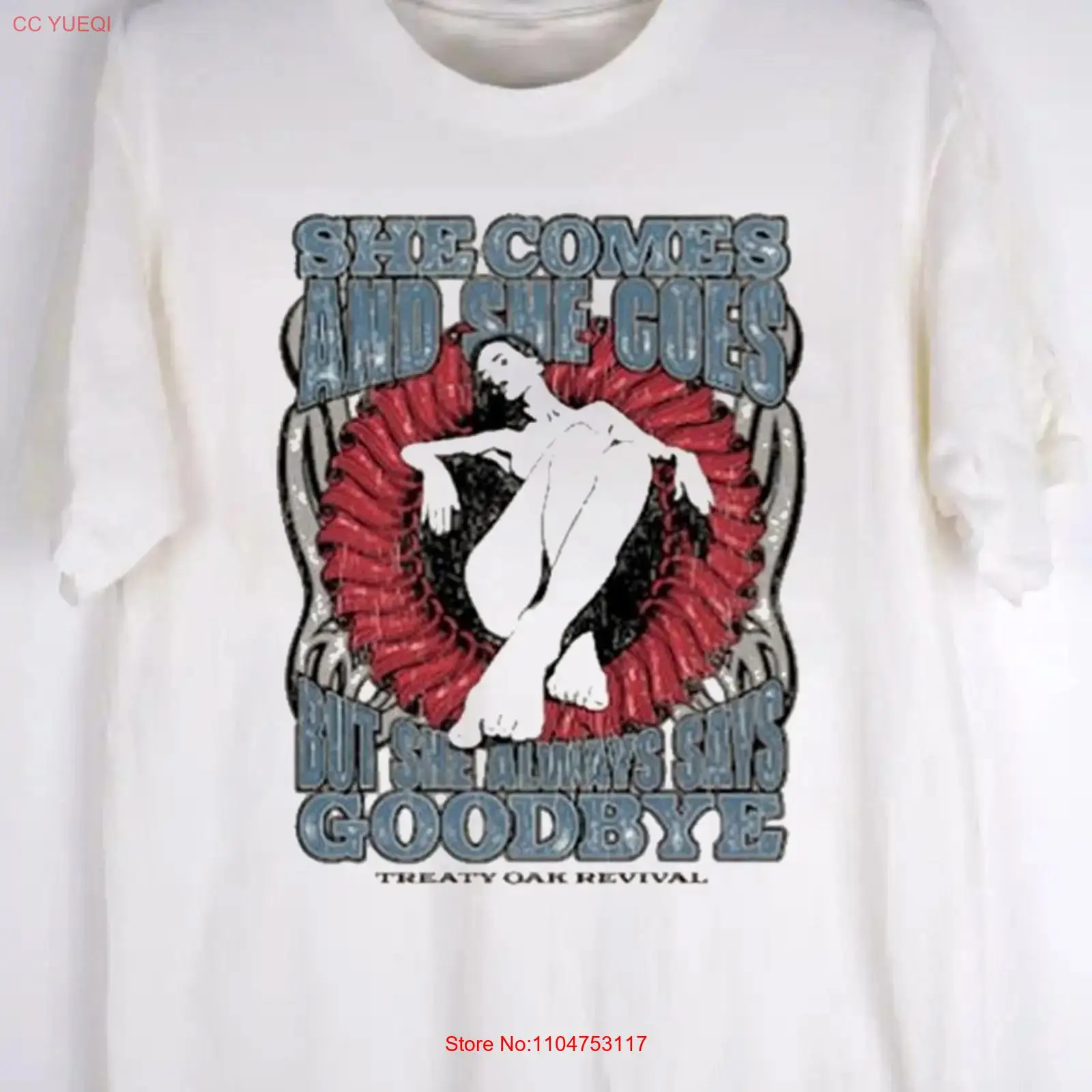 Vintage Fashion Revival - Camiseta Oak Revival She Comes And
