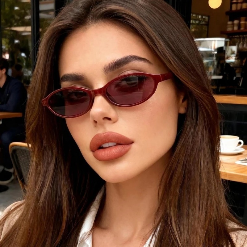 Vintage Fashion Glasses - Novos Óculos de Sol Retrô Sexy