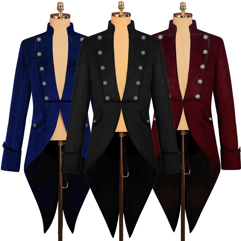 Velvet Blazer Vintage - 2025 novo smoking de tecido de
