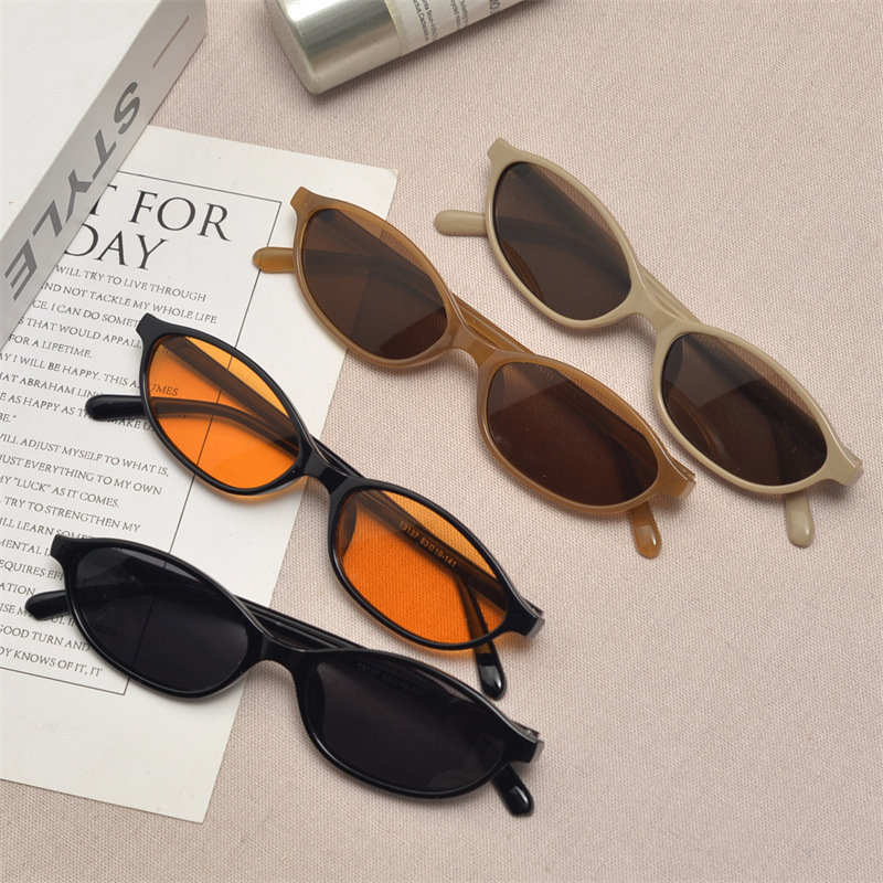 Vintage Fashion Glasses - Novos Óculos de Sol Retro Oval