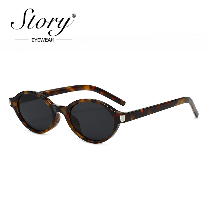 Vintage Fashion Glasses - STORY Óculos de Sol Oval Vintage