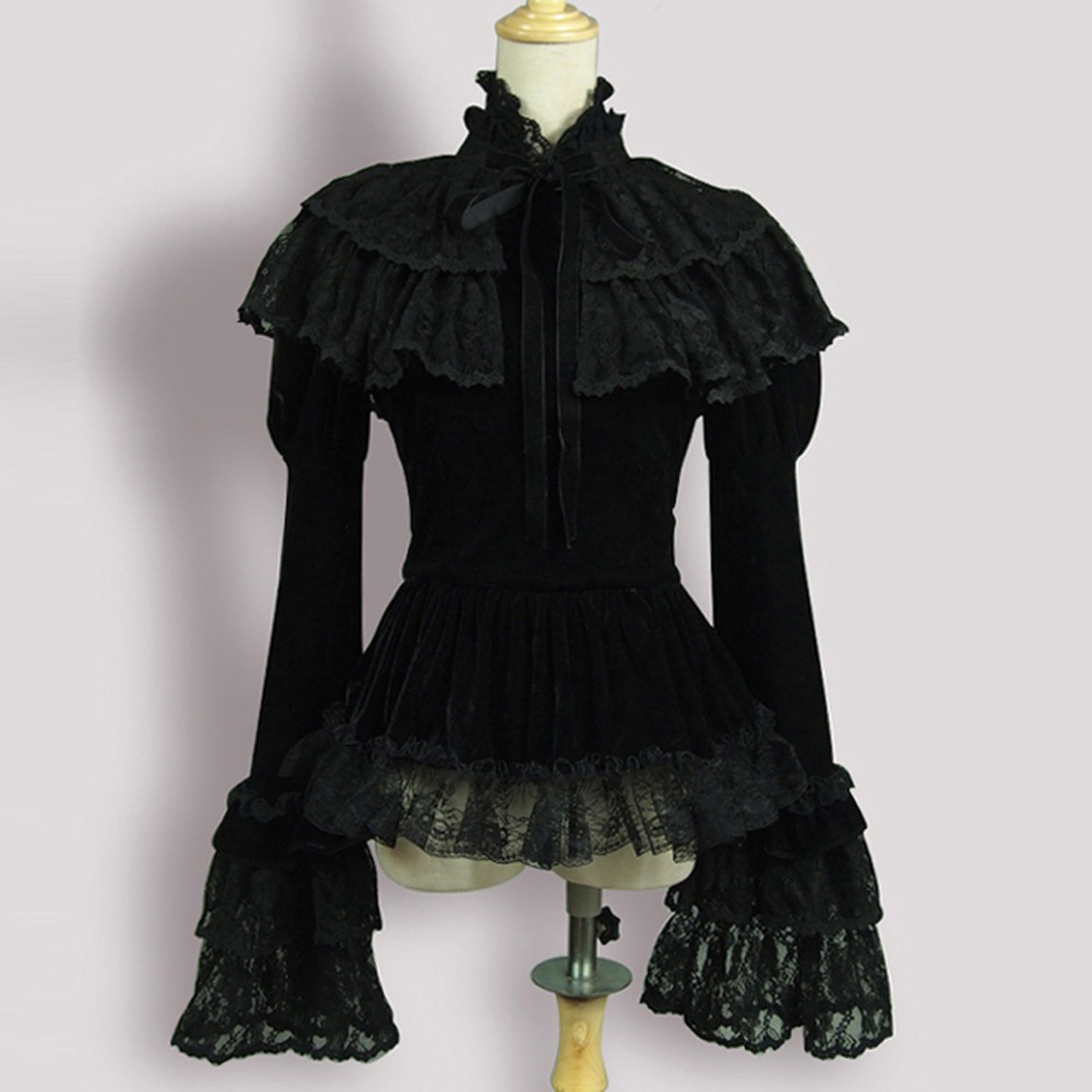 Velvet Blazer Vintage - Casaco de festa com traje gótico