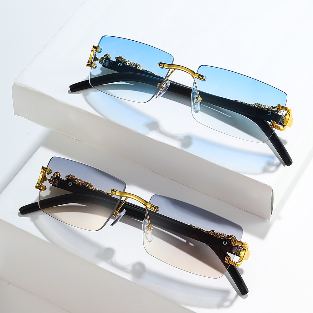 Vintage Fashion Glasses - Óculos de Sol Vintage Sem Armação