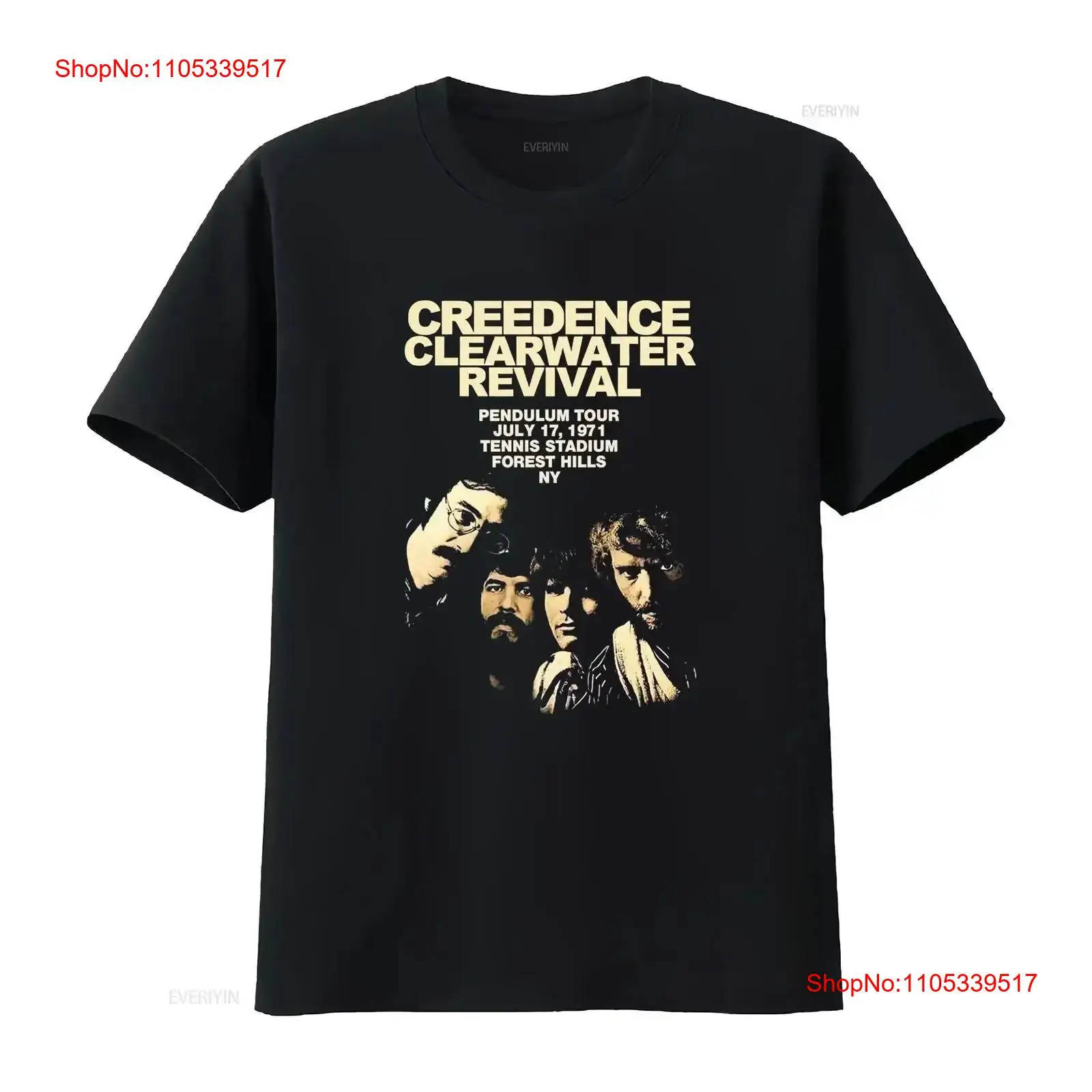 Vintage Fashion Revival - Camiseta Hot CCR Creedence Clearwater Revival