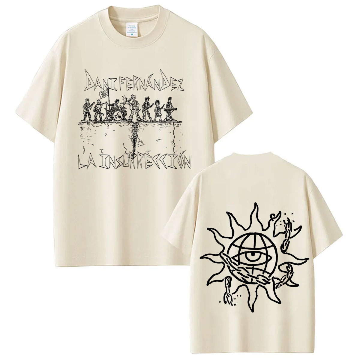 Vintage Fashion La - Camiseta Estampada Dani Fernandez La Insurreccion