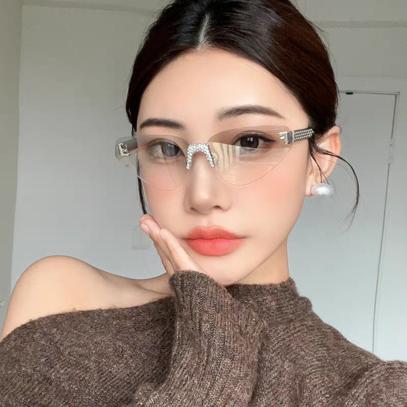 Vintage Fashion Glasses - Óculos de sol feminino sexy olho