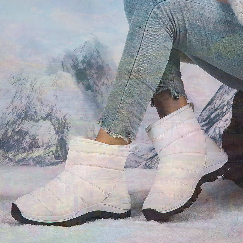 Vintage Fashion Reseller - Antiderrapante térmico idosos tênis mulher sapatos