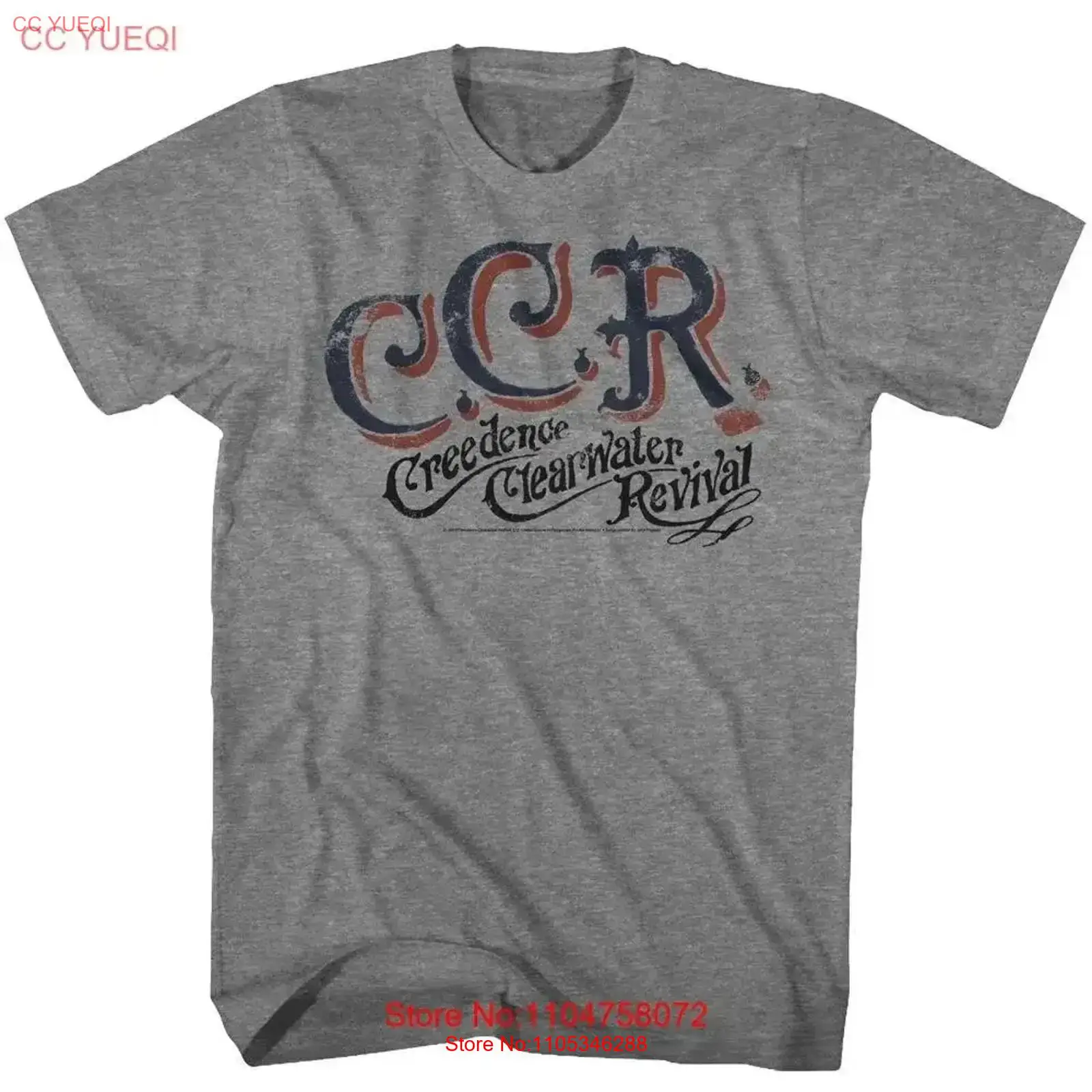 Vintage Fashion Revival - Camiseta Creedence Clearwater Revival CCR LOGO