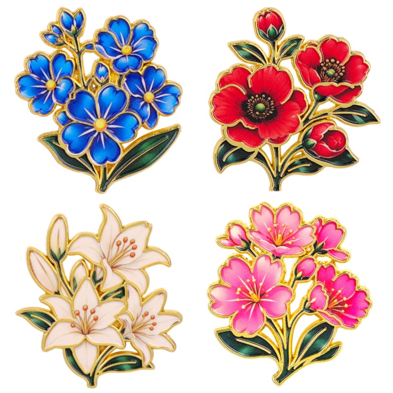 Vintage Fashion Stores - Broche Esmaltado Vintage Fofo e Colorido