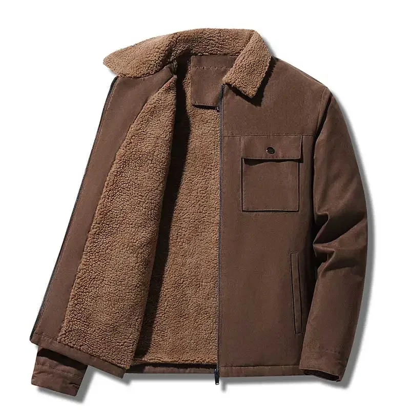 Vintage Windbreaker Nylon - Jaquetas Masculinas de Inverno em Suede,