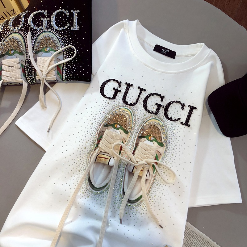 Vintage Fashion Instagram - Nova camiseta feminina de verão 2026,