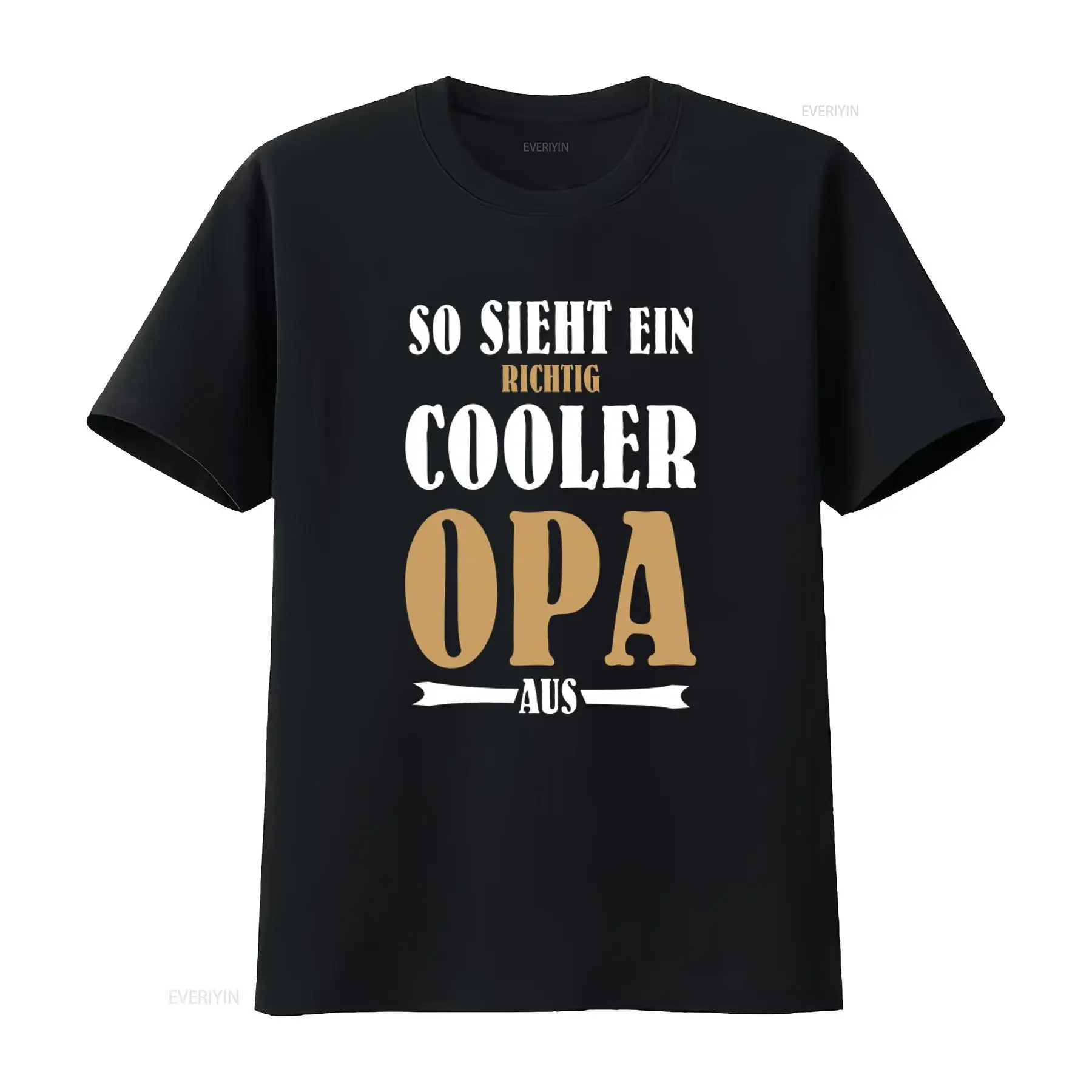 Vintage Fashion Herren - Camiseta Masculina com Design Moderno para