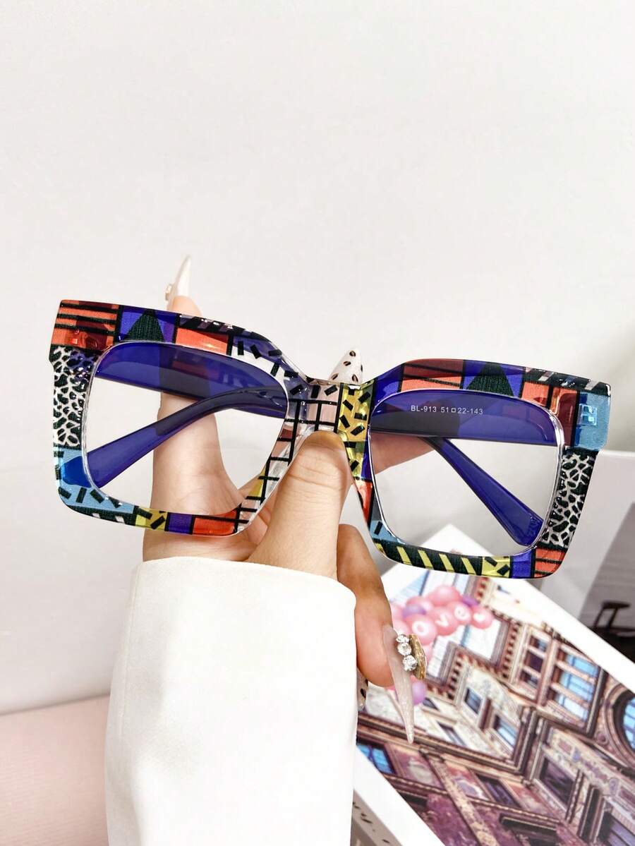 Novos Óculos Vintage com Estam - Vintage Fashion Prints avaliação e preço