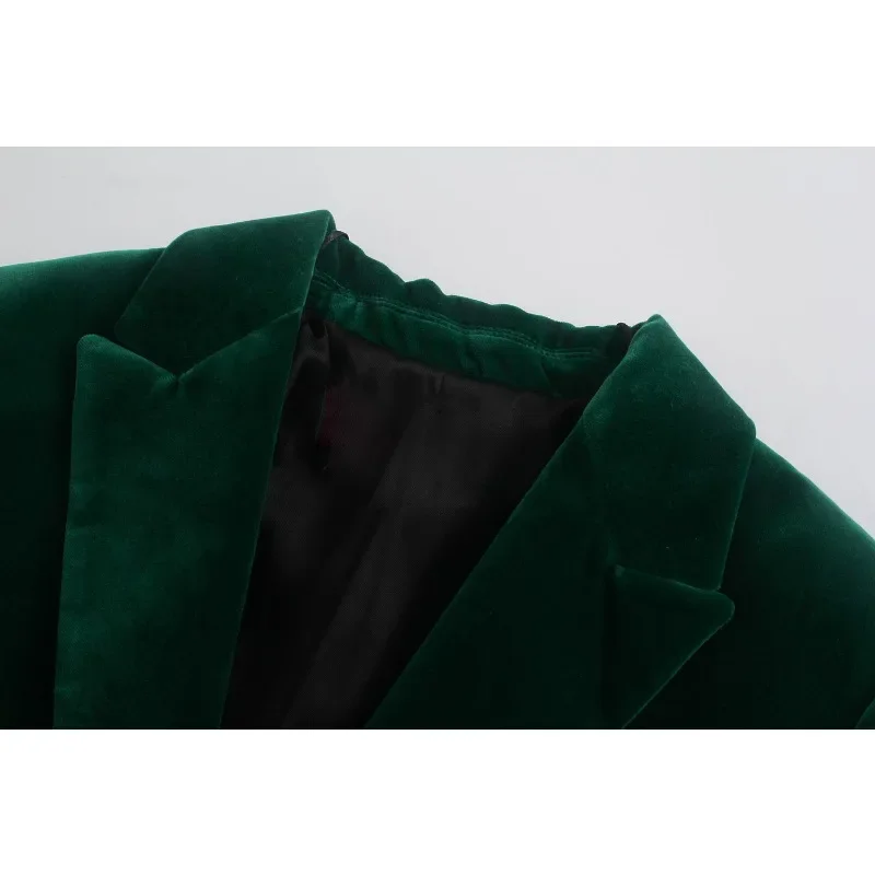 Elegante veludo feminino blaze - Velvet Blazer Vintage avaliação e preço