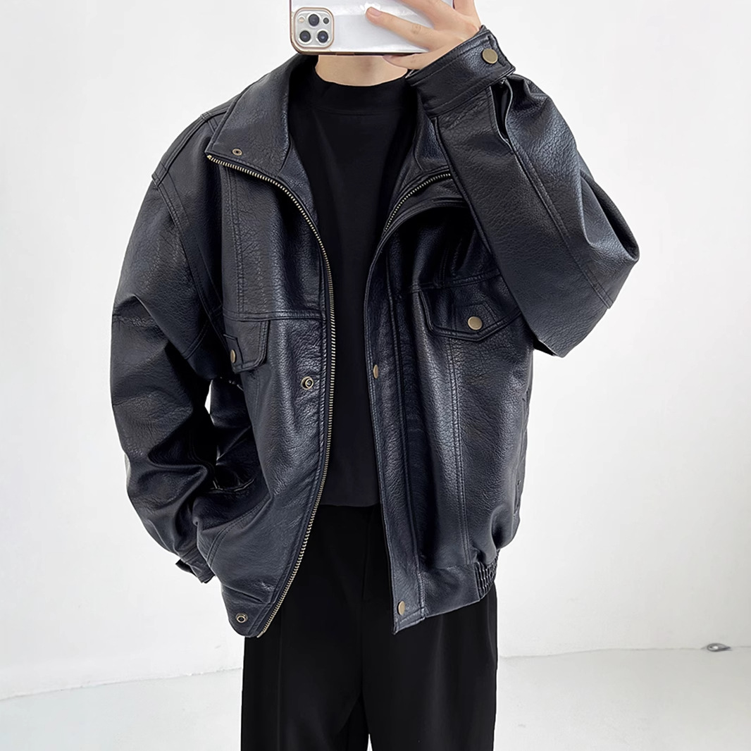 Jaqueta de motociclista espess - Vintage Windbreaker Nylon avaliação e preço