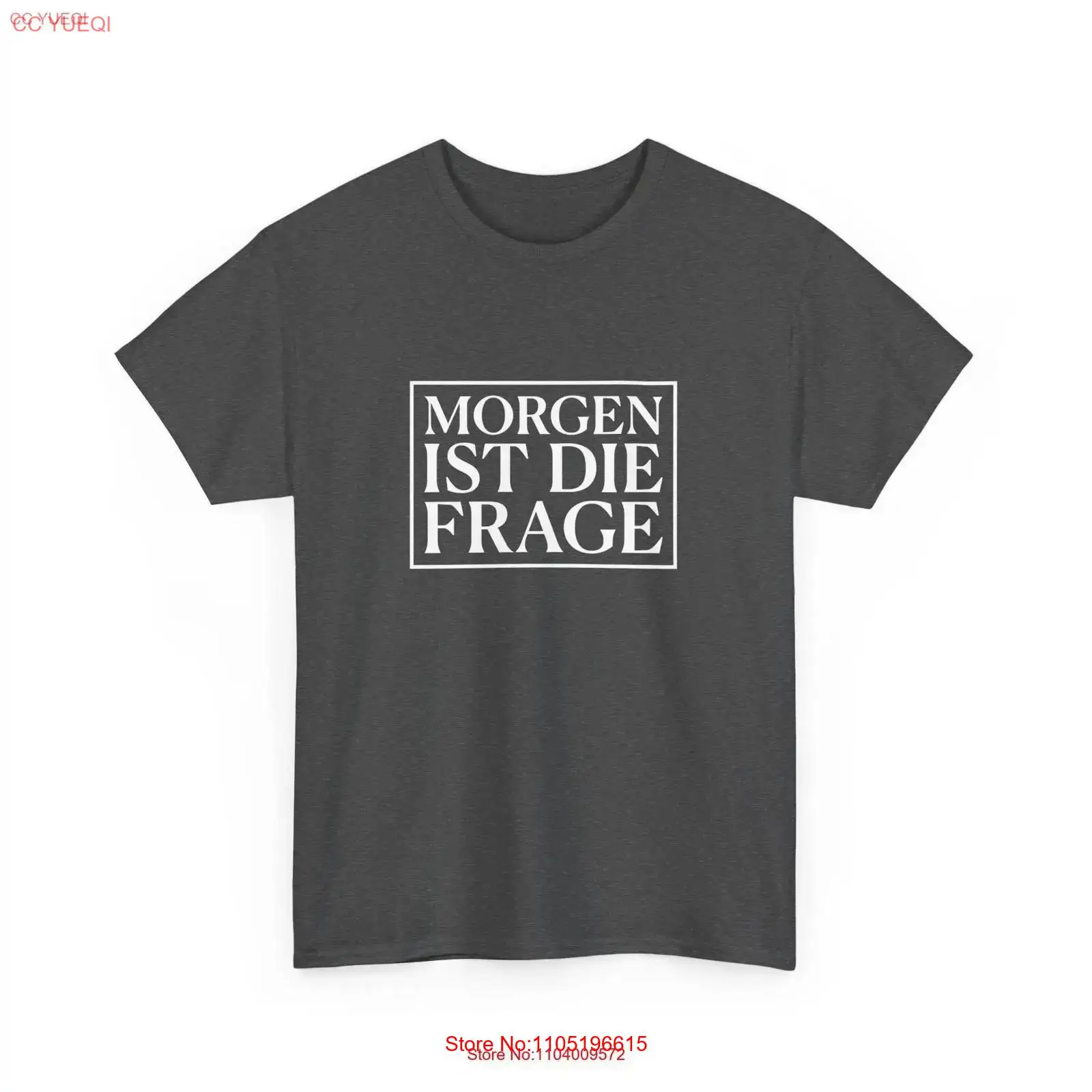 Morgen é morrer frage t camisa - Vintage Fashion Berlin avaliação e preço