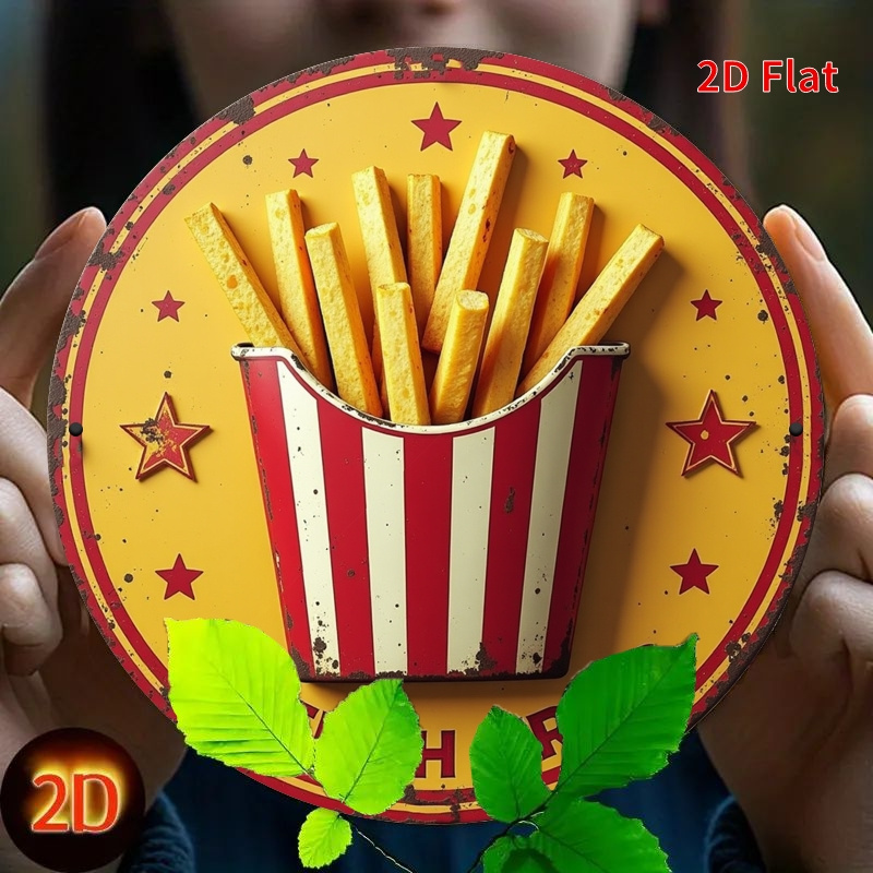 2d plano, 1pc retro batatas fr - Vintage Fashion Plates avaliação e preço