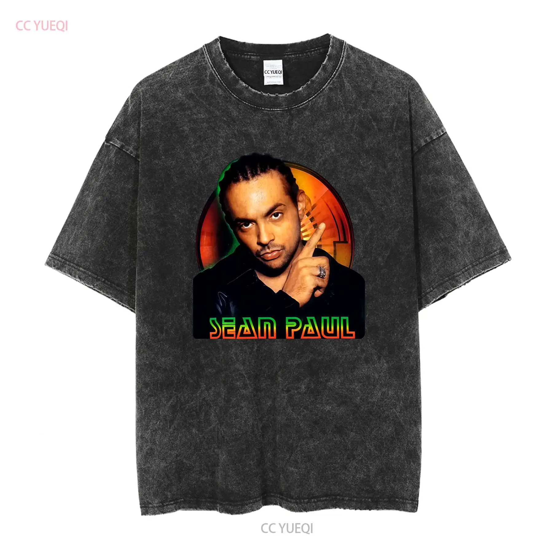 RAPPER Sean Paul camiseta pret - Vintage Fashion Jersey avaliação e preço