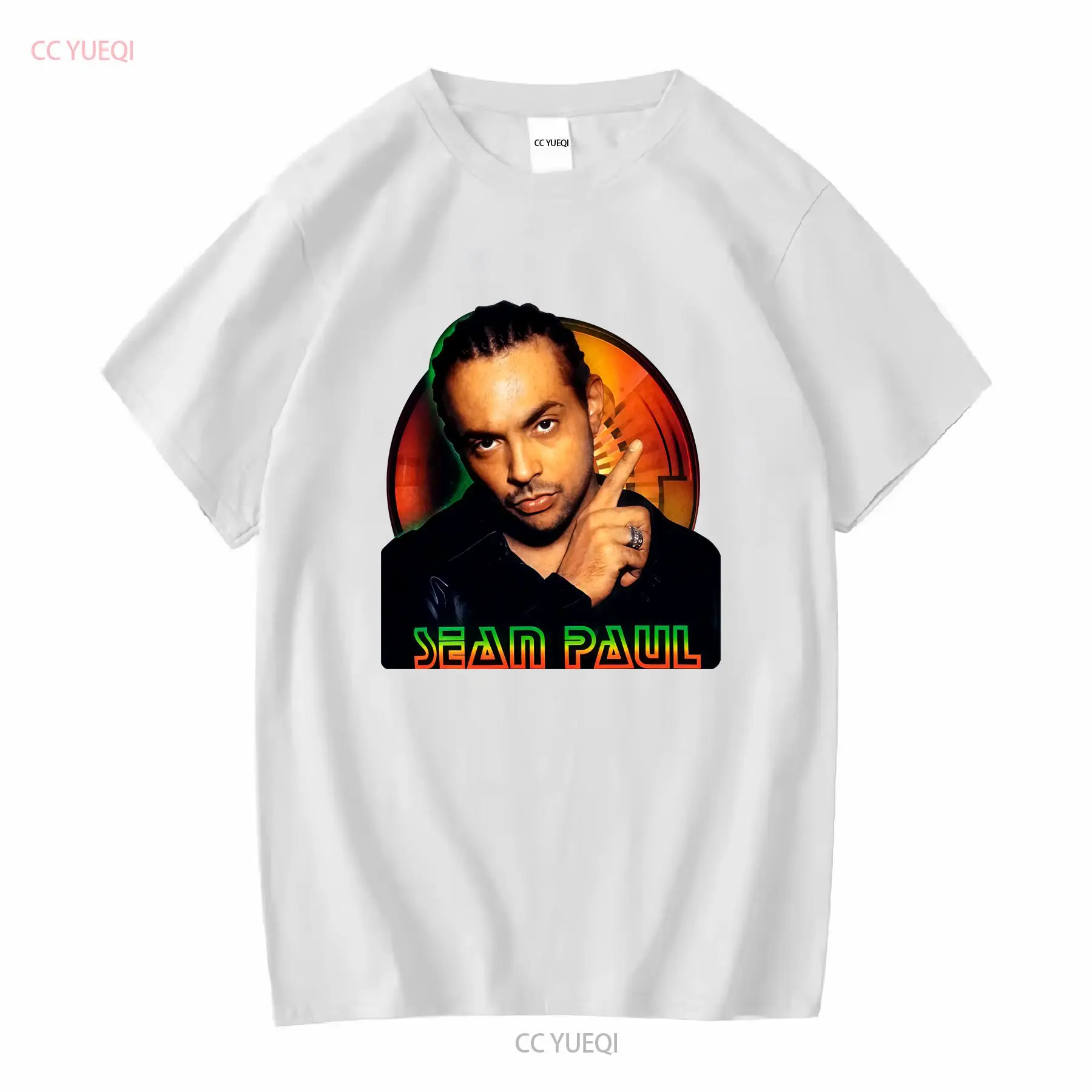 RAPPER Sean Paul camiseta pret - Vintage Fashion Jersey avaliação e preço