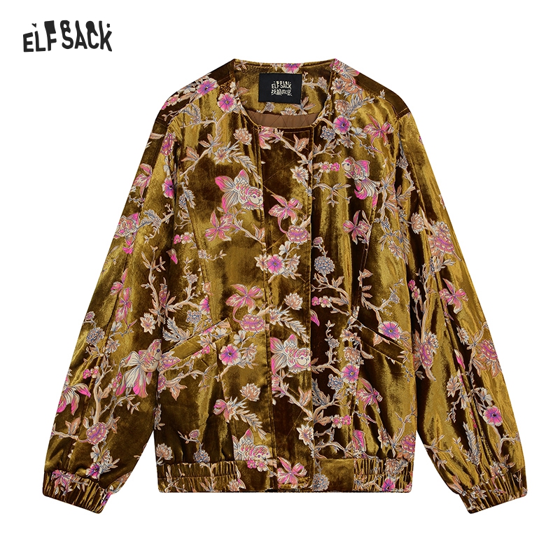 Jaqueta de veludo dourado ELFS - Velvet Blazer Vintage avaliação e preço