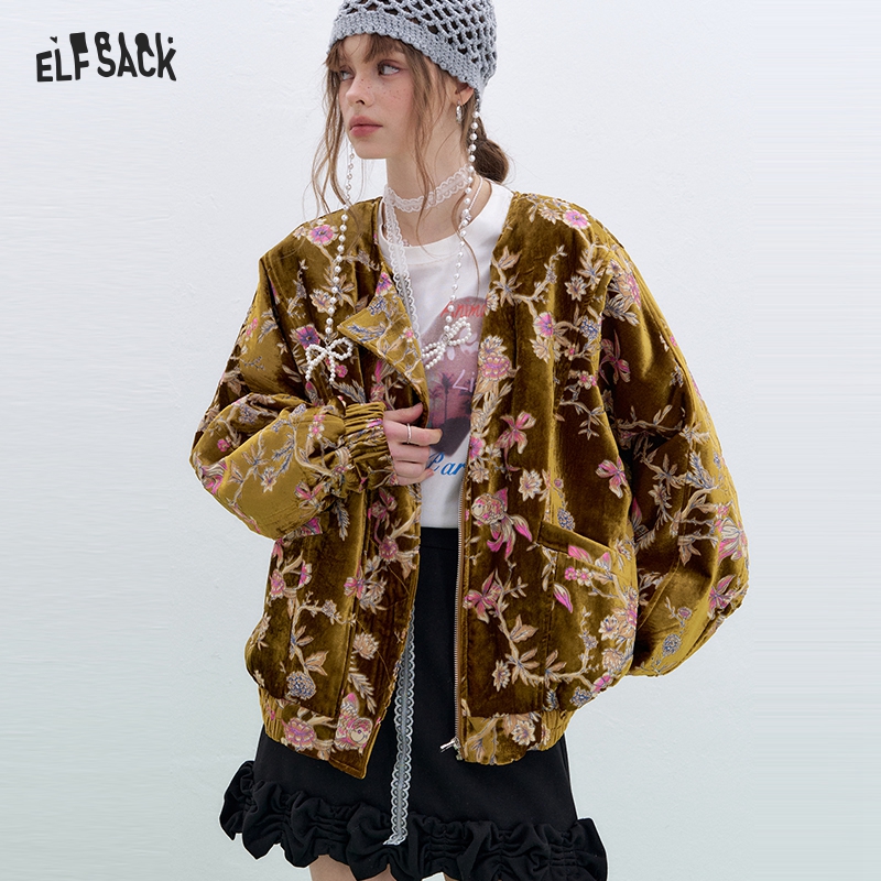 Jaqueta de veludo dourado ELFS - Velvet Blazer Vintage avaliação e preço