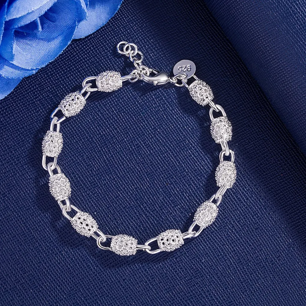 Pulseiras de prata esterlina 9 - Vintage Fashion Center avaliação e preço