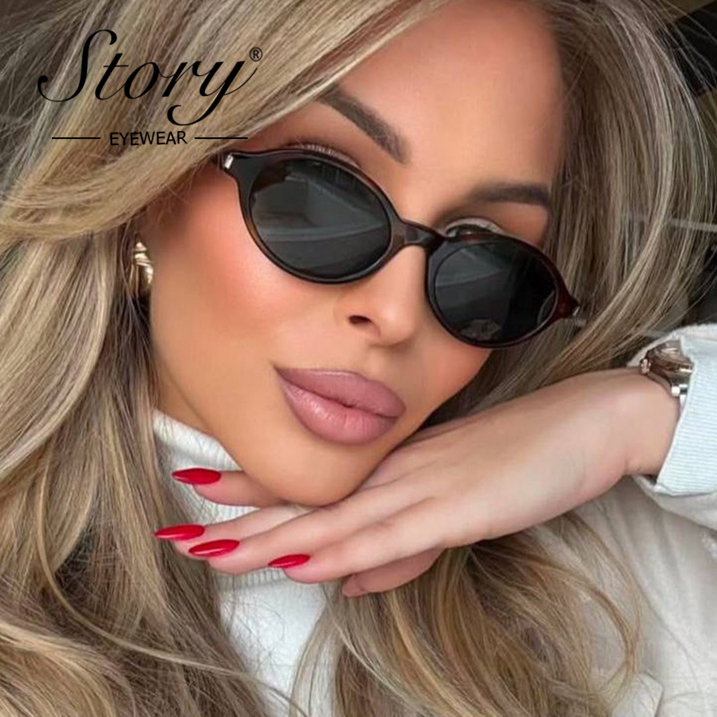 STORY Óculos de Sol Oval Vinta - Vintage Fashion Glasses avaliação e preço
