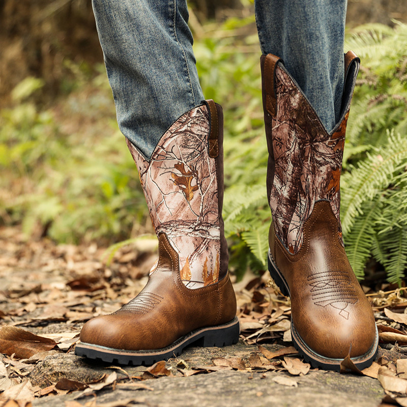 Botas Masculinas Tamanho Grand - Vintage Fashion Prints avaliação e preço