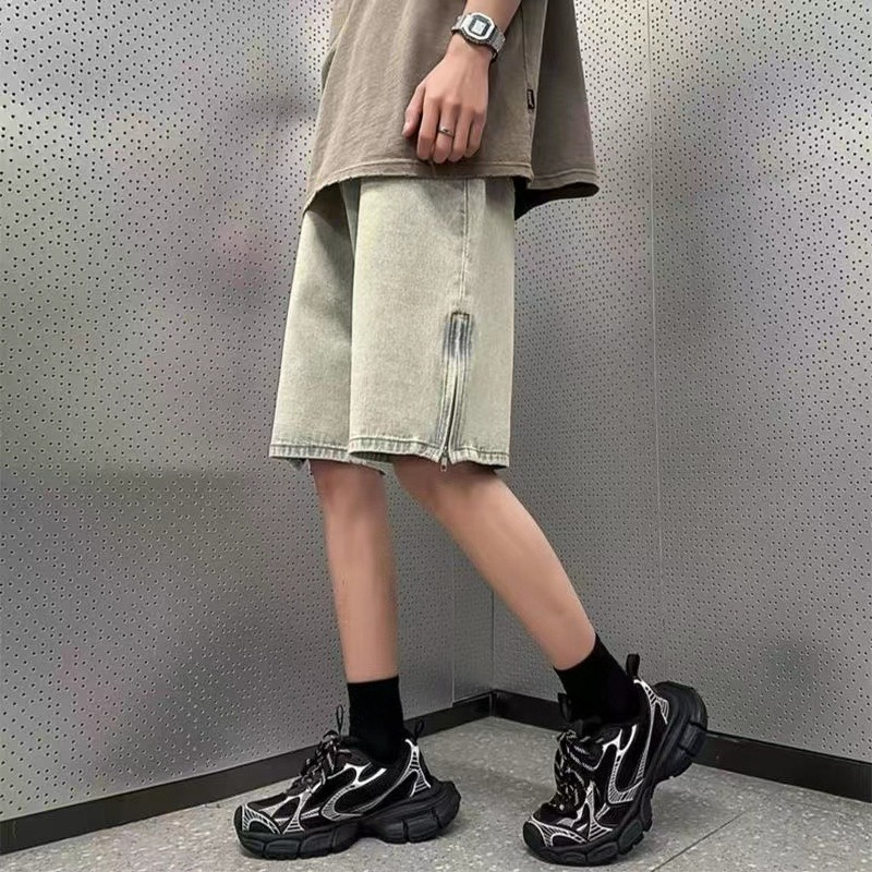 Shorts Jeans Masculinos Cor de - Vintage Fashion Instagram avaliação e preço