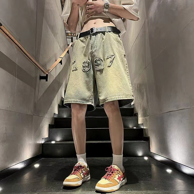 Shorts Jeans Masculinos Cor de - Vintage Fashion Instagram avaliação e preço