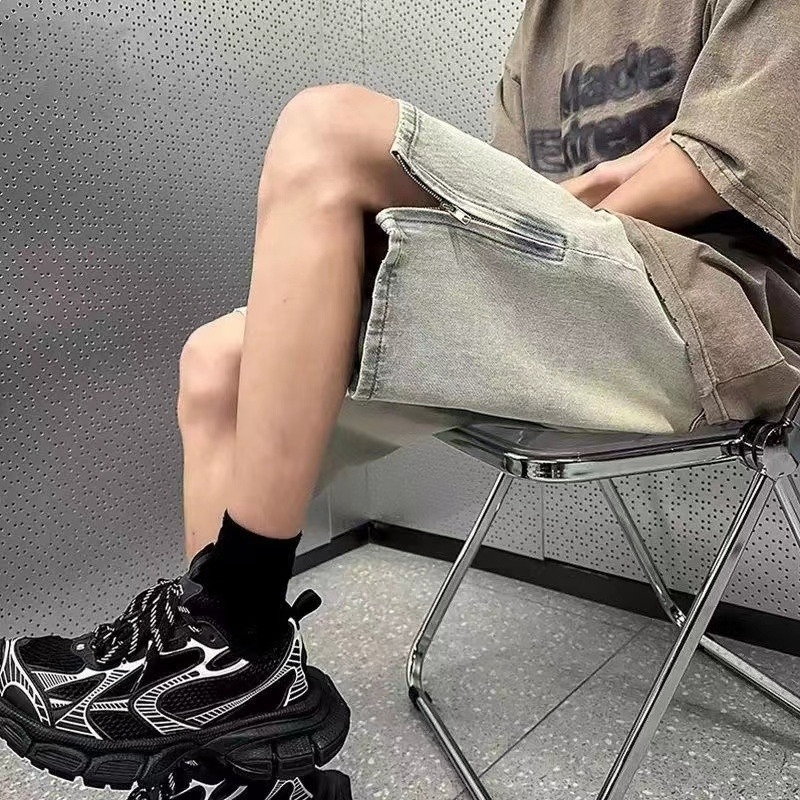 Shorts Jeans Masculinos Cor de - Vintage Fashion Instagram avaliação e preço