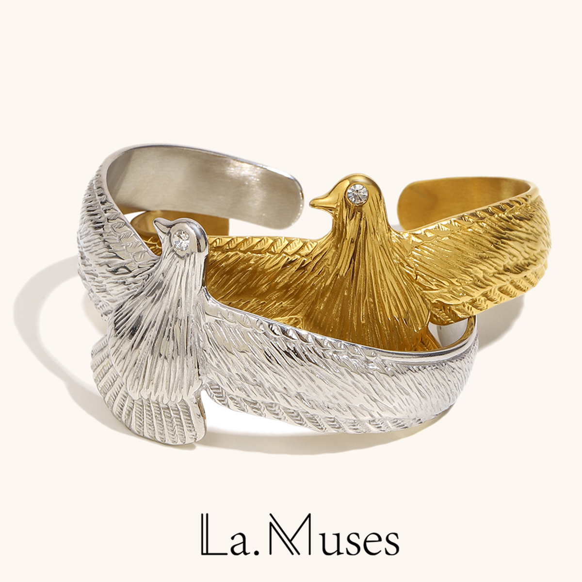 La. Muses zircão olho pássaro  - Vintage Fashion La avaliação e preço