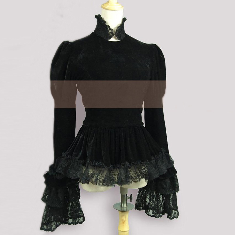 Casaco de festa com traje góti - Velvet Blazer Vintage avaliação e preço