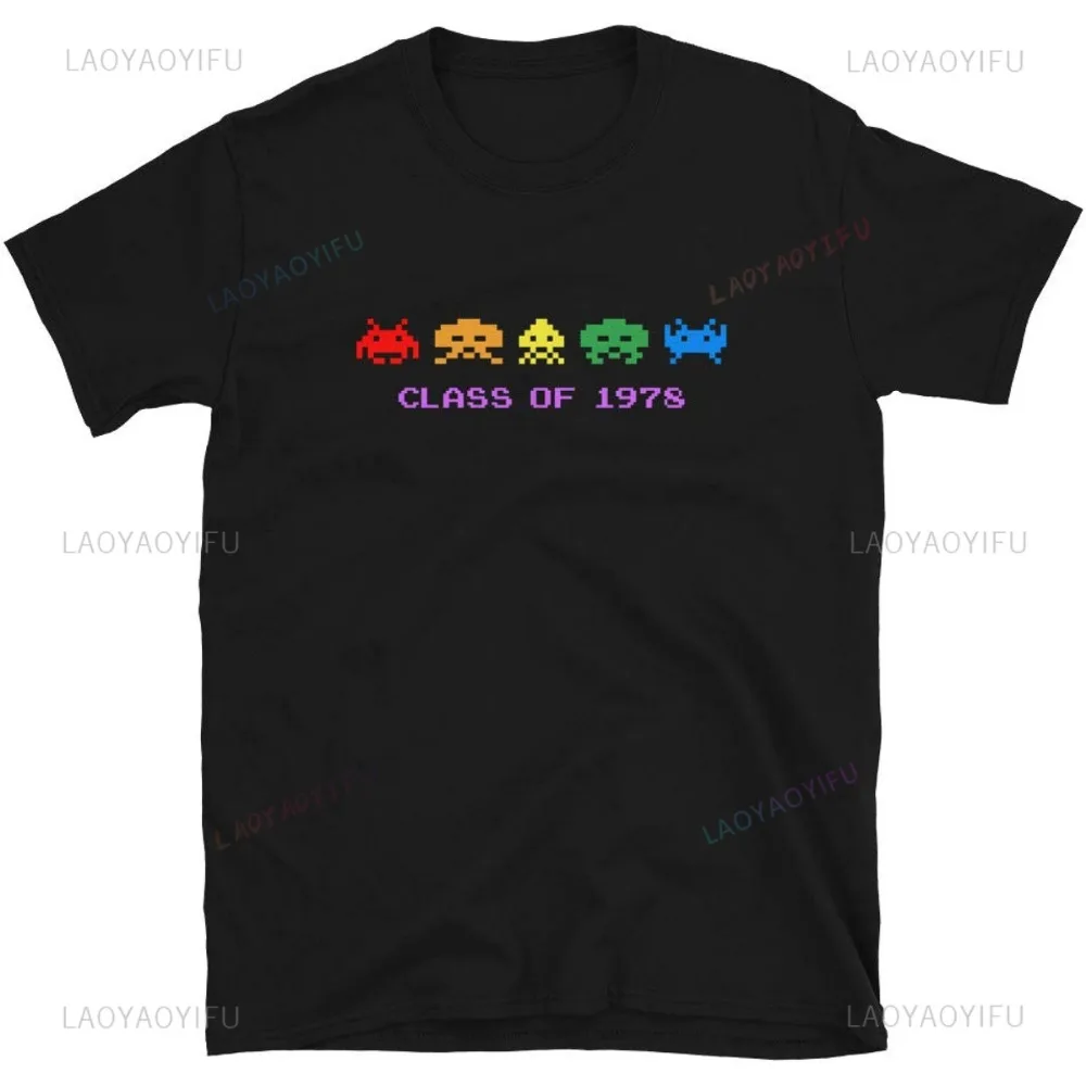 Arcade Galaga-camiseta vintage - Vintage Fashion Jersey avaliação e preço