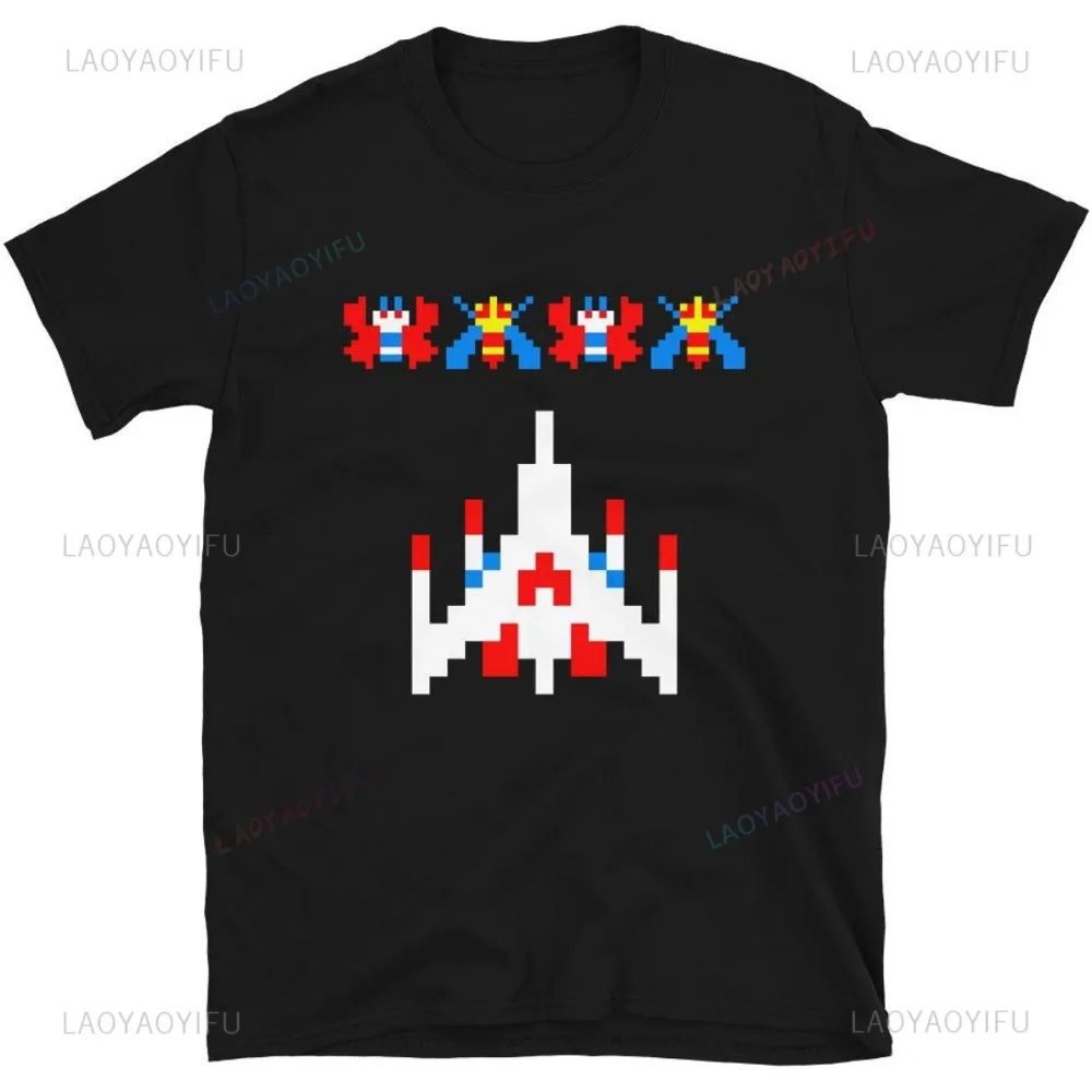 Arcade Galaga-camiseta vintage - Vintage Fashion Jersey avaliação e preço