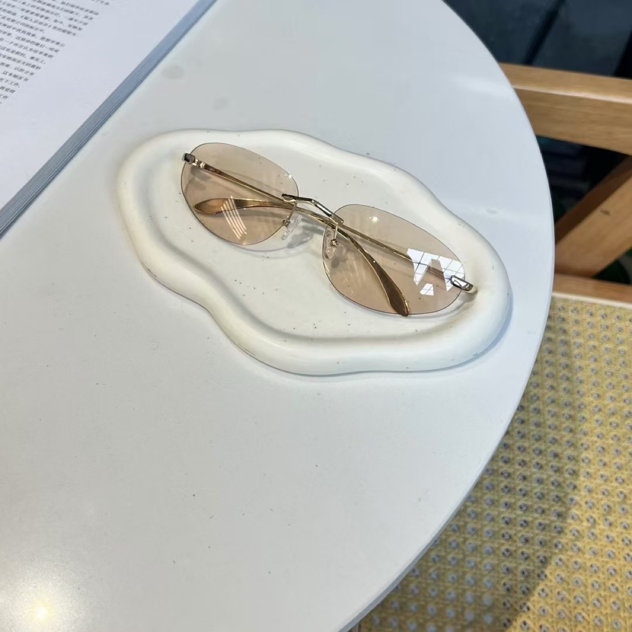 Tons sem aro UV400, óculos de  - Vintage Fashion Glasses avaliação e preço