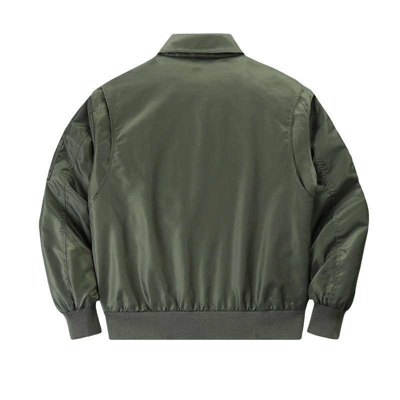 Jaqueta piloto militar masculi - Vintage Windbreaker Nylon avaliação e preço