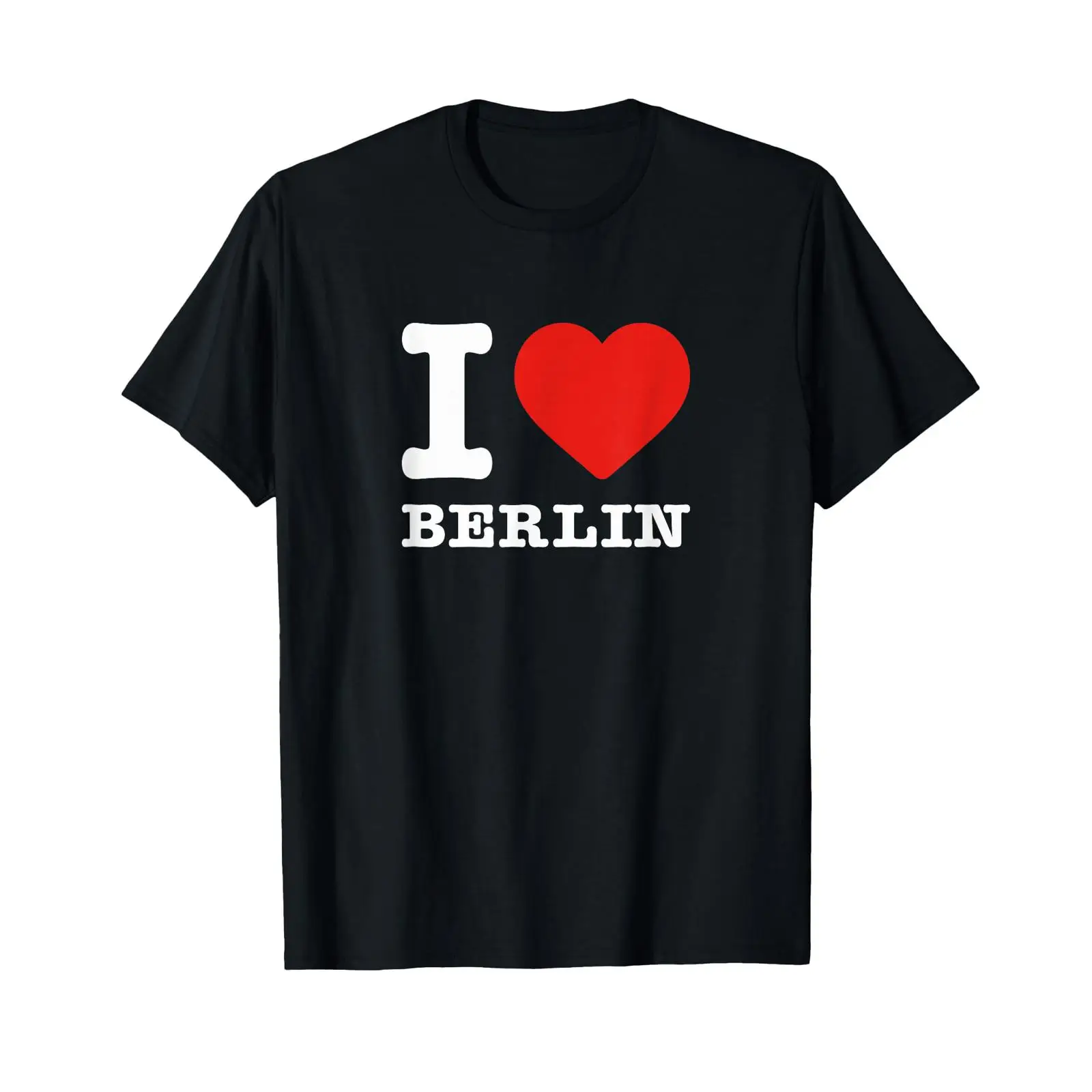 Camiseta com estampa 'I Love B - Vintage Fashion Berlin avaliação e preço