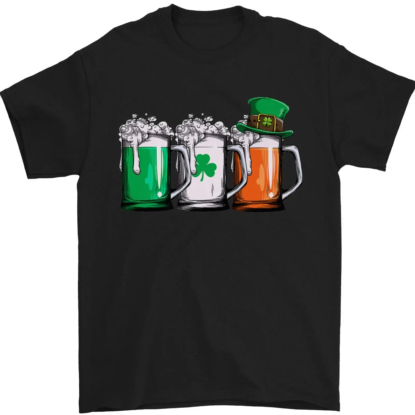 Camiseta masculina St Patricks - Vintage Fashion Herren avaliação e preço