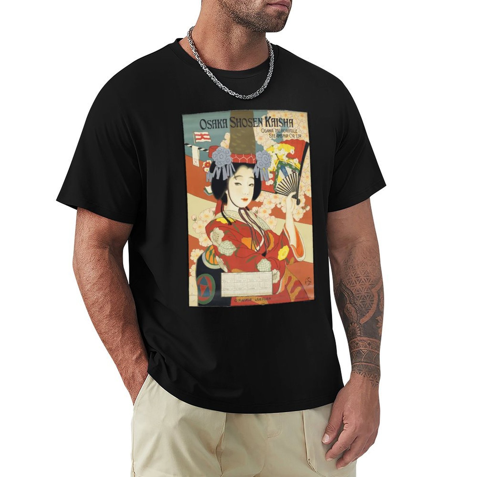 Camiseta vintage com estampa d - Vintage Fashion Osaka avaliação e preço
