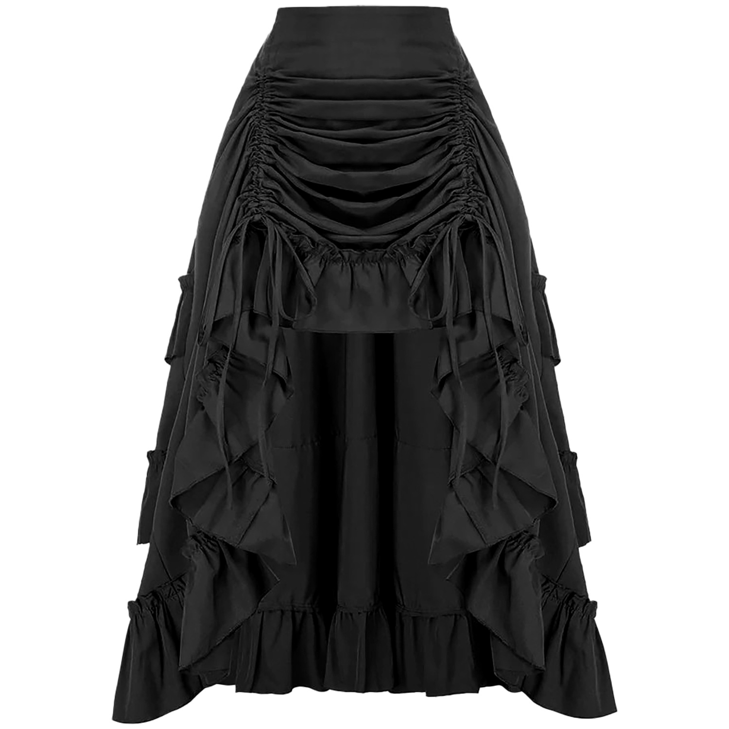 Saia longa vitoriana de cintur - Vintage Fashion Stores avaliação e preço