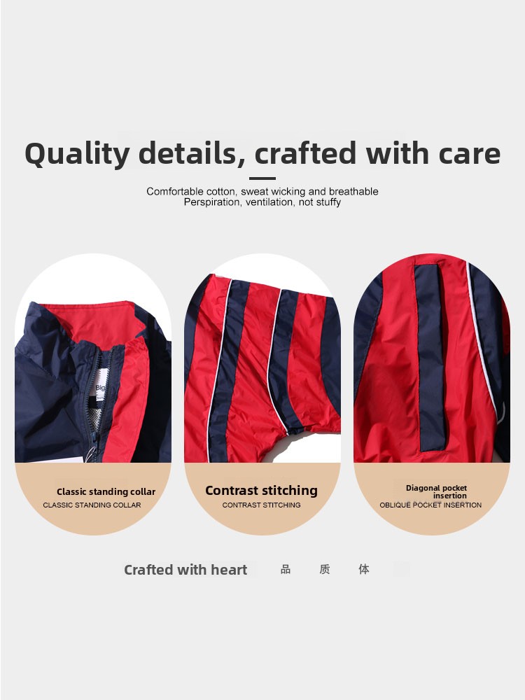 Jaqueta Masculina Estilo Espor - Vintage Windbreaker Nylon avaliação e preço