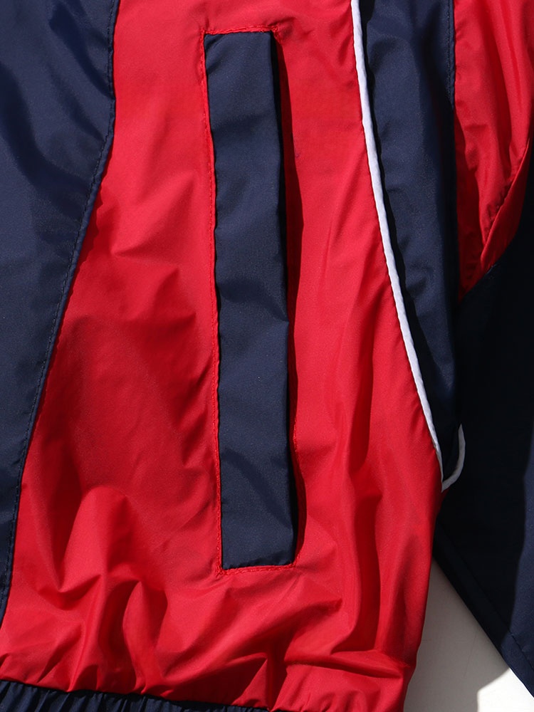 Jaqueta Masculina Estilo Espor - Vintage Windbreaker Nylon avaliação e preço
