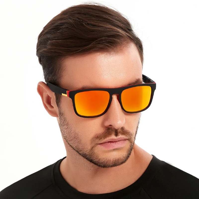 Óculos de sol esportivos quadr - Vintage Fashion Glasses avaliação e preço